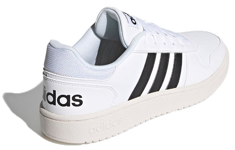 adidas Hoops 2.0 'White Black' FY8629
