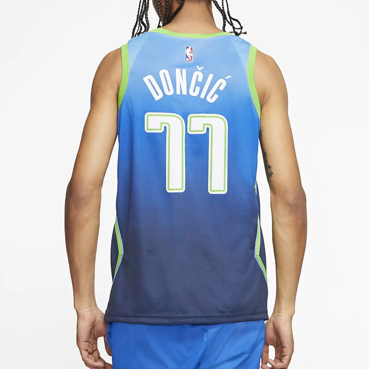 Nike NBA Luka Doncic Dallas Mavericks 2019/20 City Fan Edition Jersey #77 AV4632-465