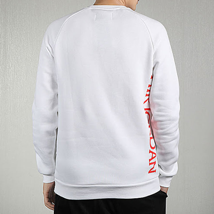 Men's Jordan Large Logo Printing White BV6007-100