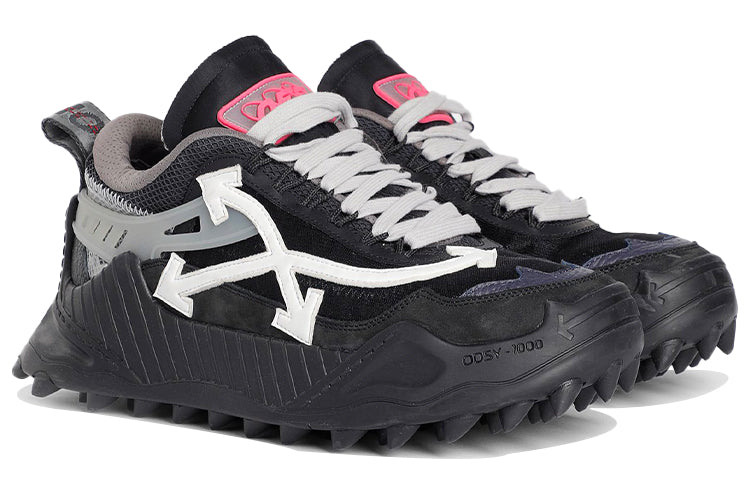 (WMNS) Off-White ODSY-1000 Low 'Black' OWIA180F198000761001