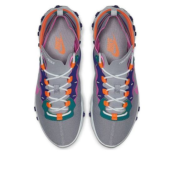 (WMNS) Nike React Element 55 'Wolf Grey Fuchsia' BQ2728-006