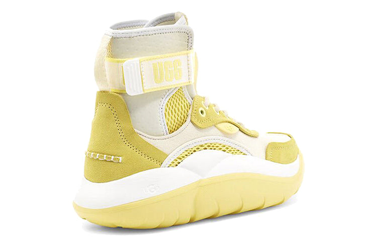 (WMNS) UGG LA Cloud Hi White Yellow 1108914-MWSS