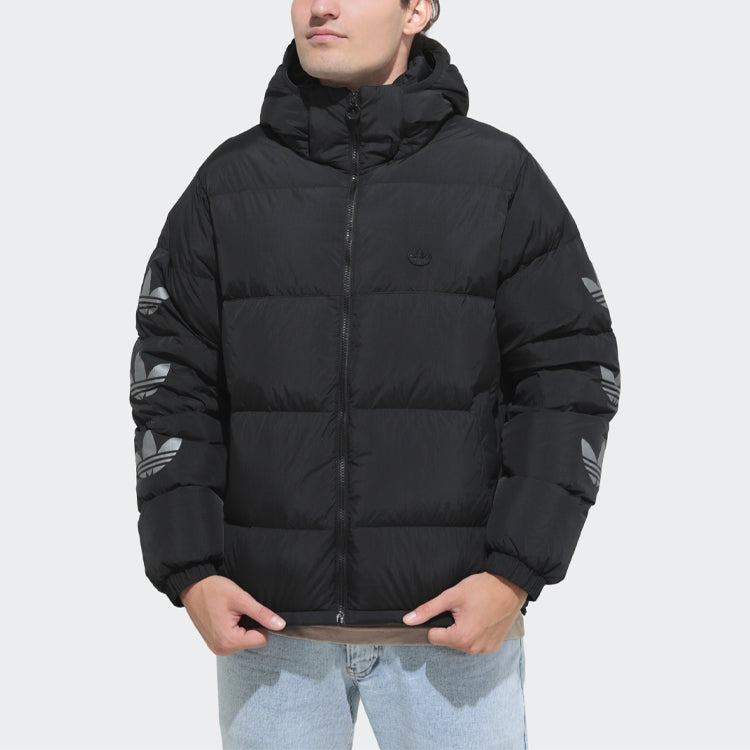 adidas originals Stay Warm Athleisure Casual Sports Down Jacket Black GE1325