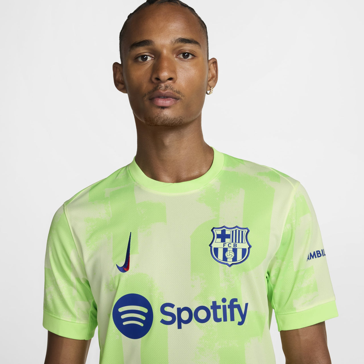 Nike Dri-FIT FC Barcelona 2024/25 Stadium Third Football Jersey 'Barely Volt' FQ2022-702