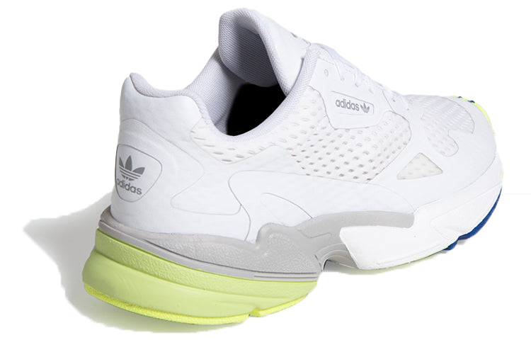 (WMNS) adidas Falcon 'White Blue Green' FV1133