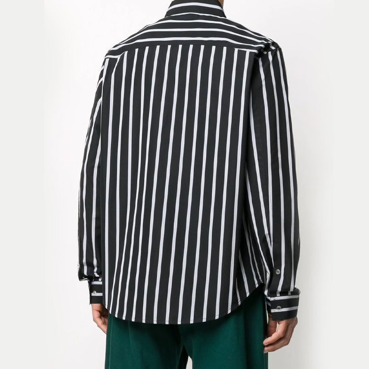 Off-White Mens Long Sleeve Stripe Shirts OMGA127E20FAB0031001