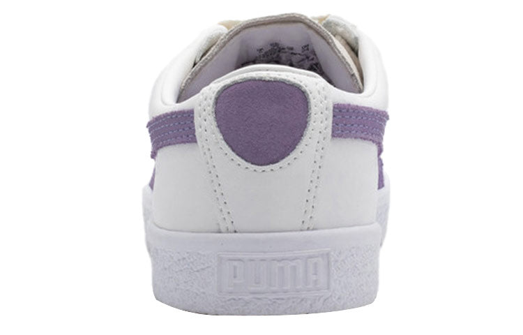 PUMA Basket Vtg Casual Board Shoes White/Purple 374922-04