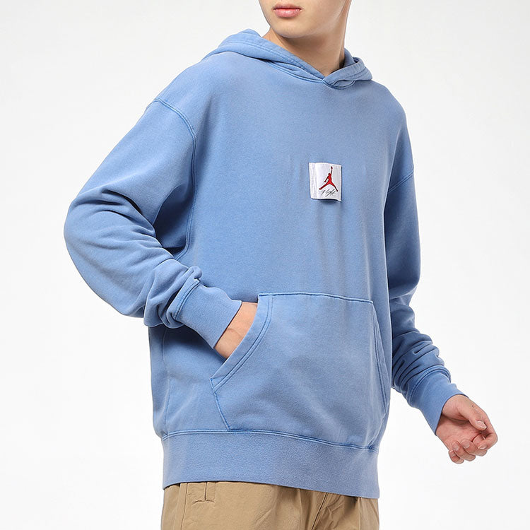 Air Jordan MENS Logo Print Long Sleeve Blue CZ6094-403