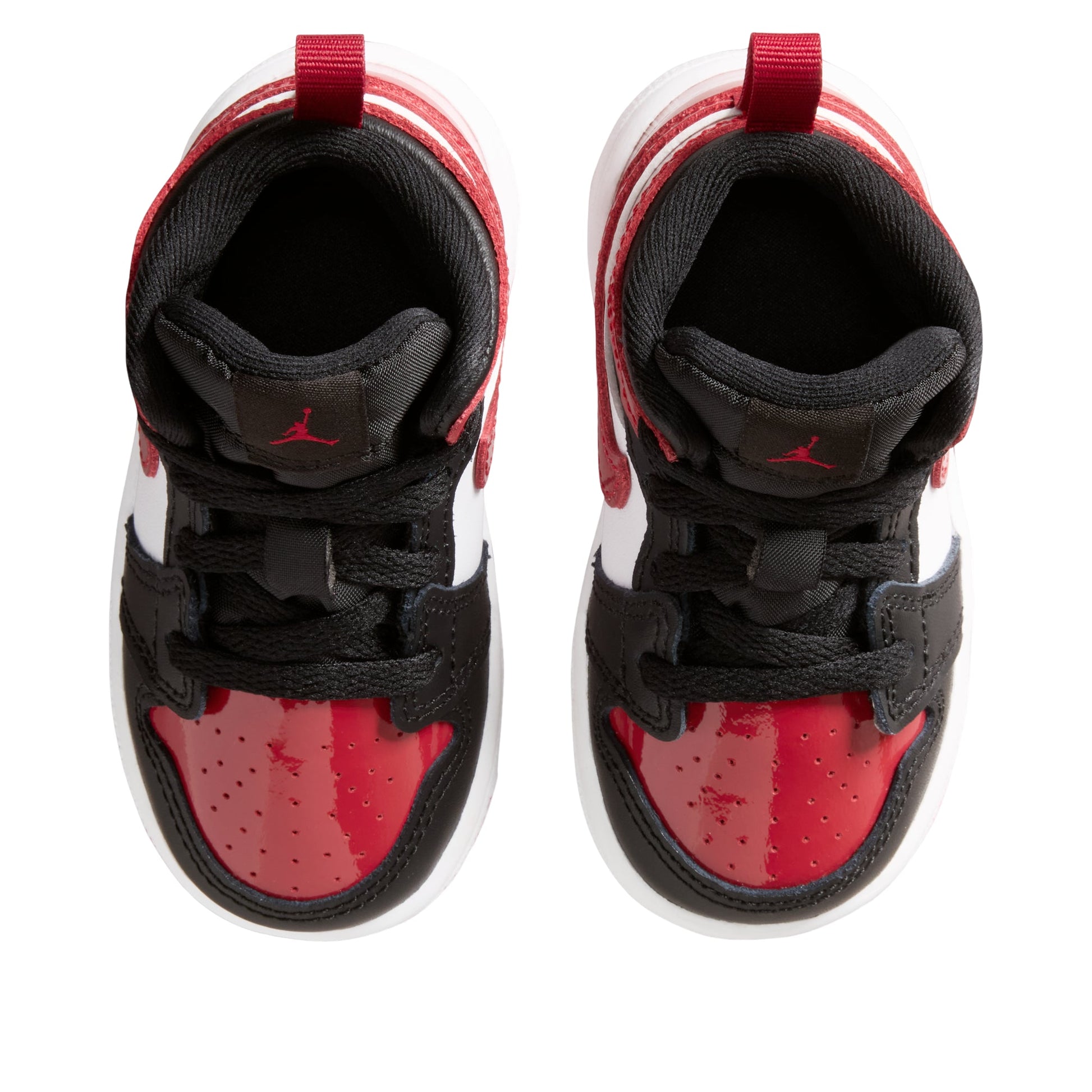 (TD) Air Jordan 1 Mid SE 'Patent Bred Toe' HV4729-006