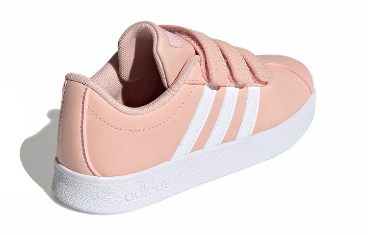 (PS) adidas VL Court 2.0 Shoes 'Pink White' GZ7664