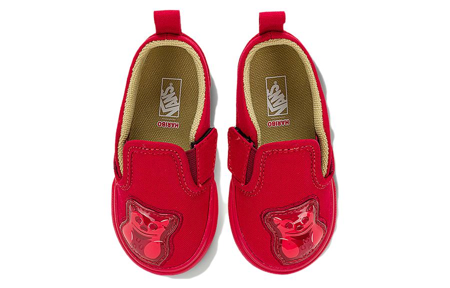 (TD) Vans Classic Slip-On V x Haribo 'Goldbears' VN0009R8RED
