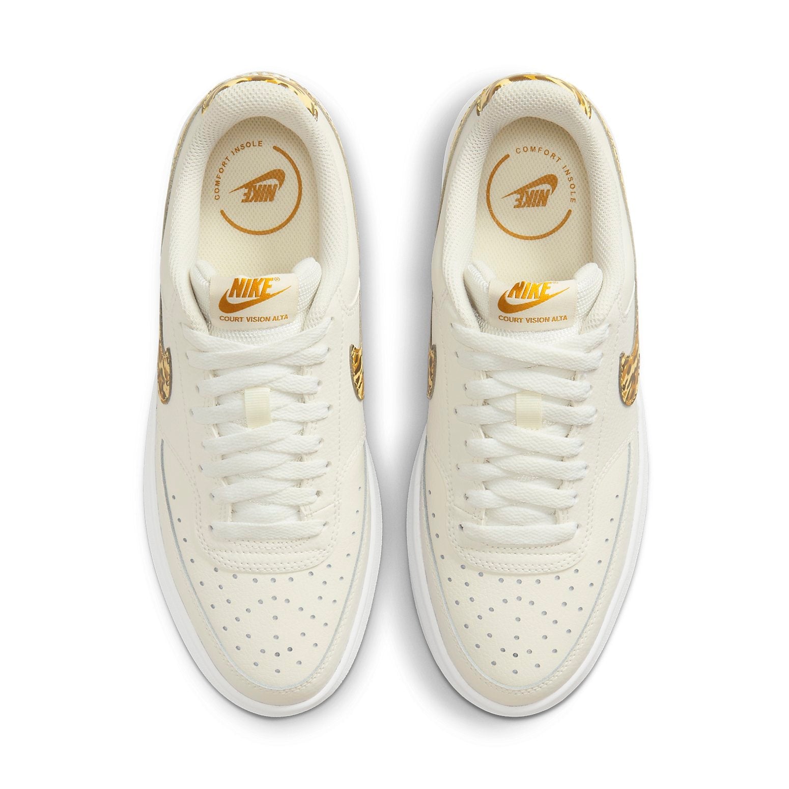 (WMNS) Nike Court Vision Alta Low 'Phantom Leopard' DM0113-004