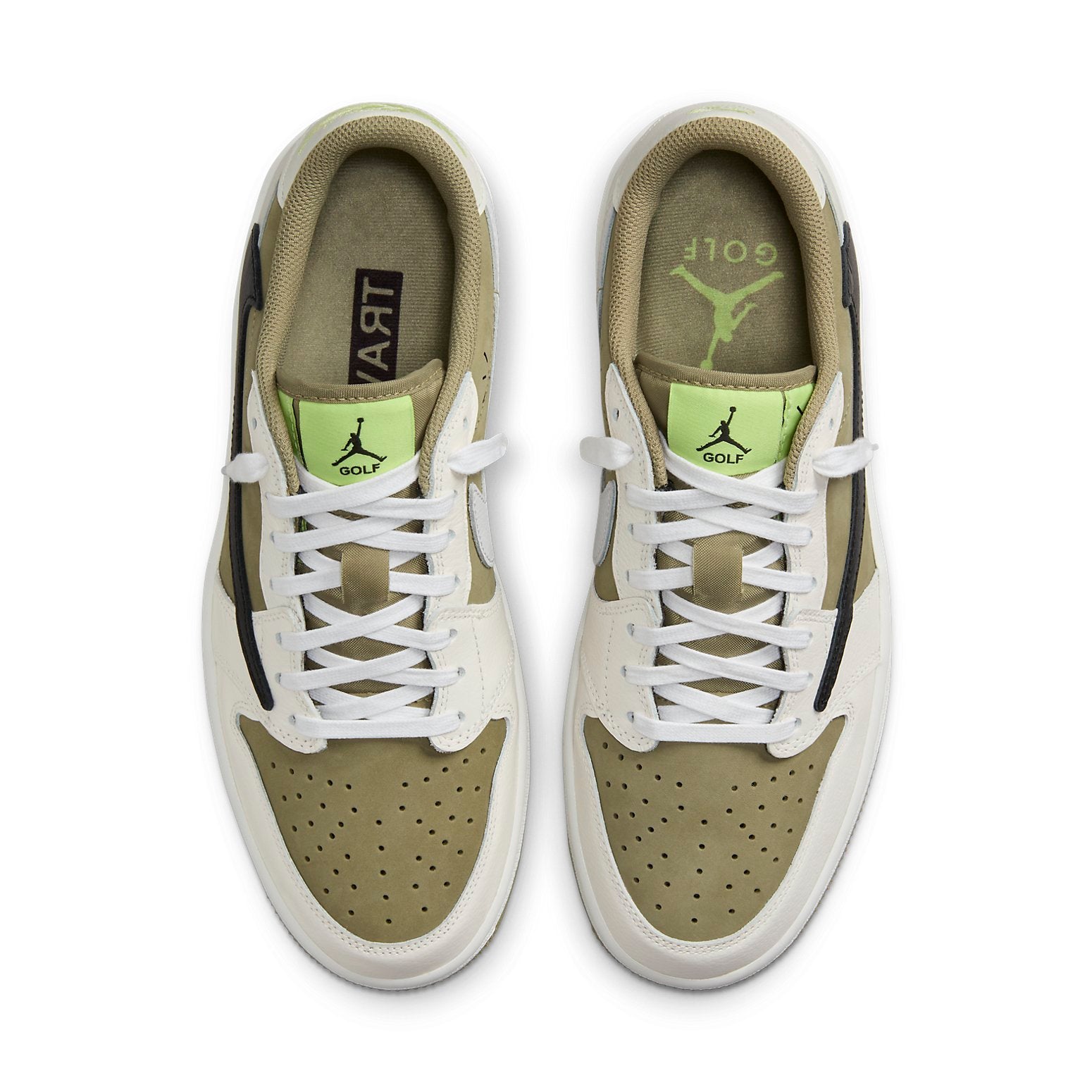 Air Jordan 1 Low Golf x Travis Scott 'Olive' FZ3124-200