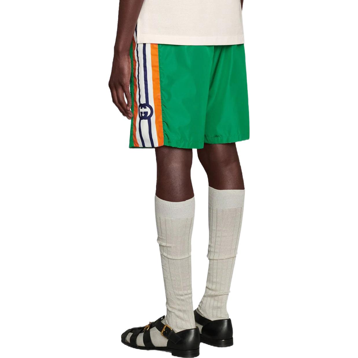 Gucci Swim Shorts With Interlocking G 'Green' 599576-XHADW-3063