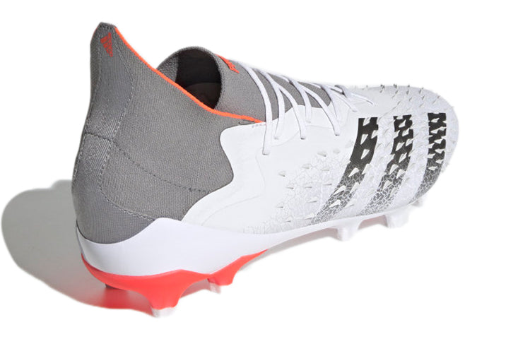 adidas Predator Freak.1 AG 'Demonskin - White Silver Solar Red' FY6254