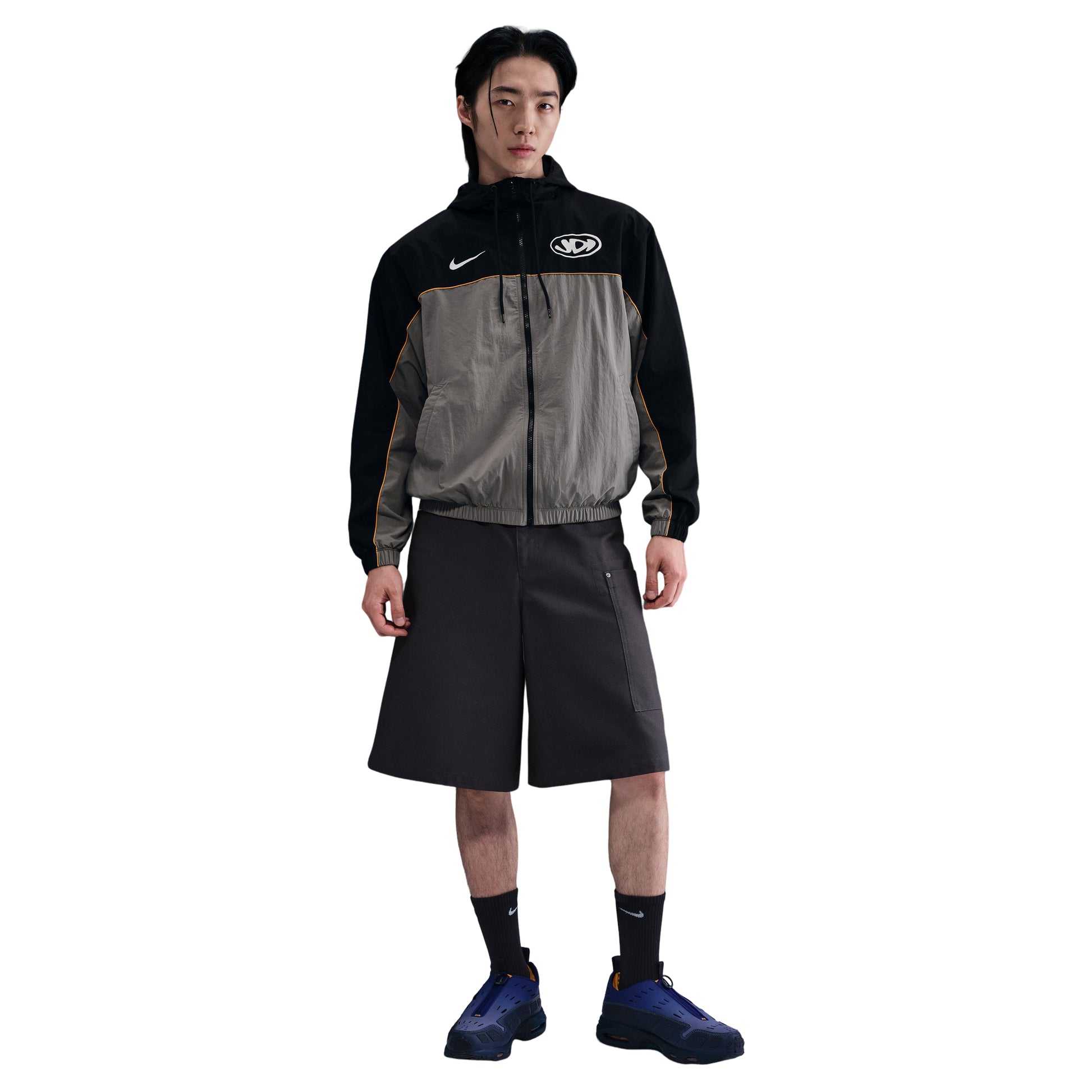 Nike Club Hooded Jacket 'Flat Pewter Black' IH5962-029