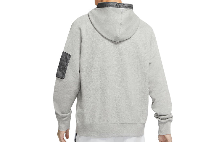Nike Sportswear logo Printing Woven Pullover dark grey Gray CU3798-050
