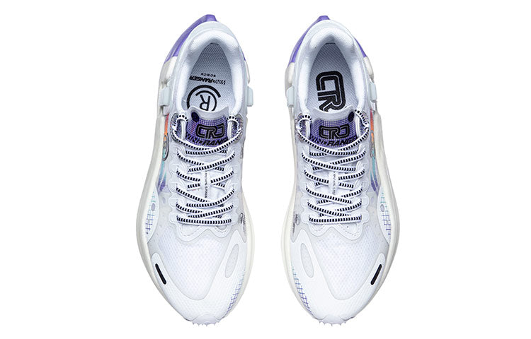 (WMNS) Li-Ning Wind Range Essential 'White Purple' ARHR054-6