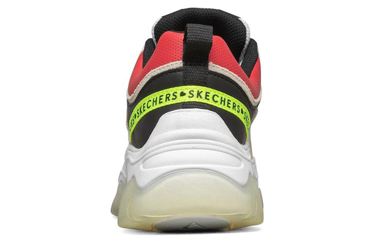 (WMNS) Skechers Ampp'D Low-Top White/Red/Chestnut 155051-WBRD