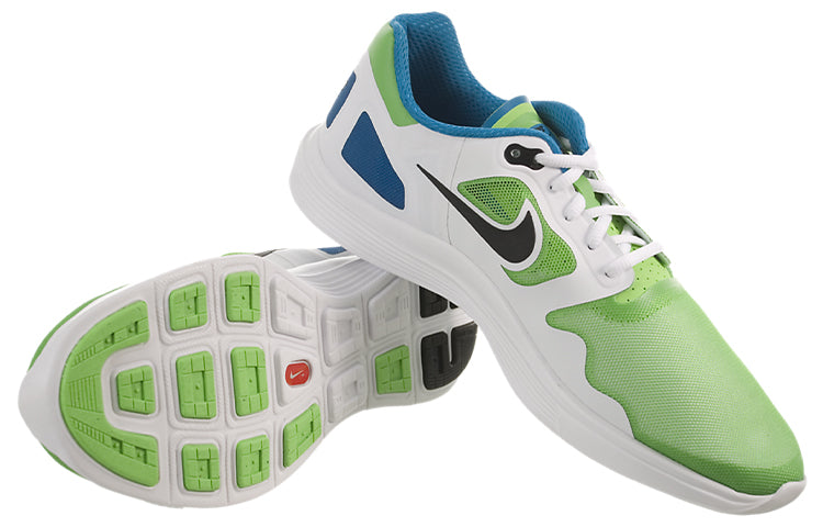 Nike Lunar Flow+ 'White Green Blue' 443631-300