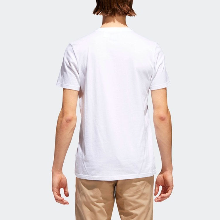 adidas originals Warp Pckt Tee Pocket Sports Round Neck Short Sleeve White CF3107