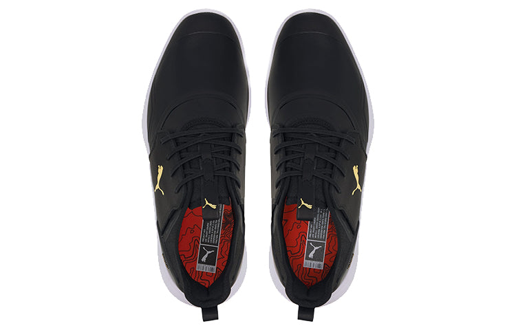 PUMA Ignite NXT Crafted Golf Shoe Black/Gold 192437-05