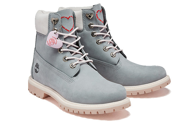 (WMNS) Timberland Icon 6 Inch Premium Boot 'Grey Nubuck' A2B2Q