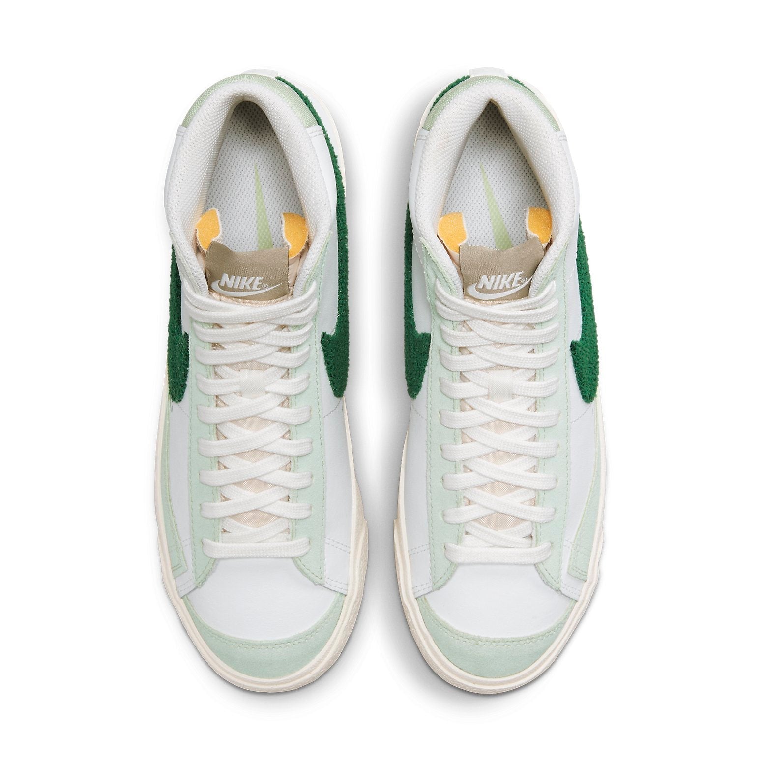 (WMNS) Nike Blazer Mid '77 'Chenille Swoosh - White Gorge Green' DX8959-100