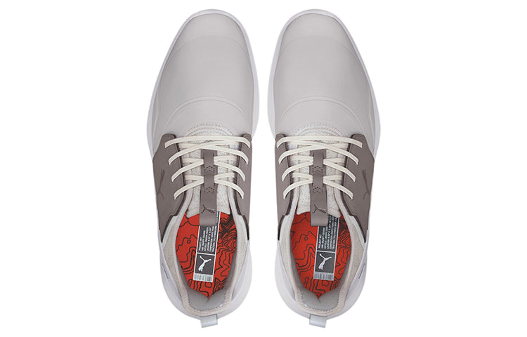 PUMA Ignite NXT Crafted Golf Shoe White/Gold 192437-04