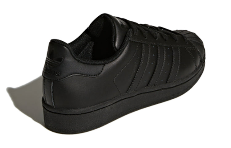 (GS) adidas Superstar Foundation J 'Triple Black' B25724