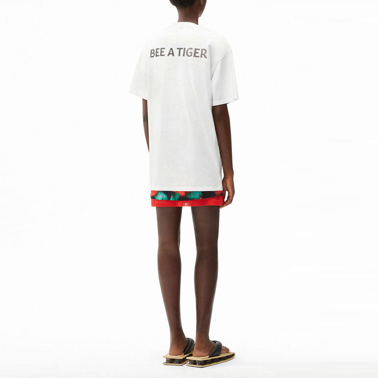 KENZO SS21 Round Neck Pullover Short Sleeve White FB52TS9104SA-01