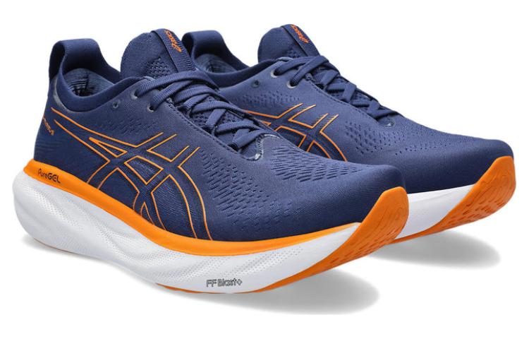 ASICS Gel-Nimbus 25 Wide 'Deep Ocean Bright Orange' 1011B625-403