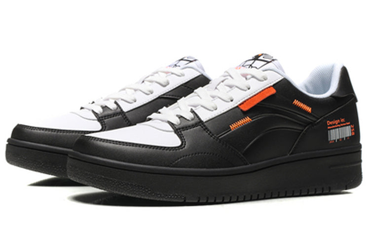 Li-Ning No.258 Classic Leisure Low 'Black White' AGCN357-2