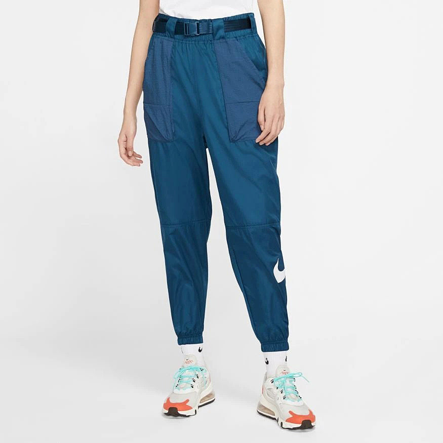 (WMNS) Nike Woven Quick Dry Sweatpants Blue CJ3777-432