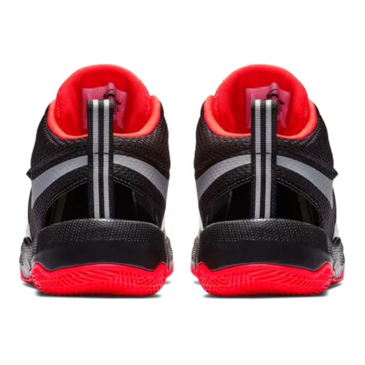 (GS) Nike Team Hustle D 8 JDI 'Black White Red' AQ9977-001