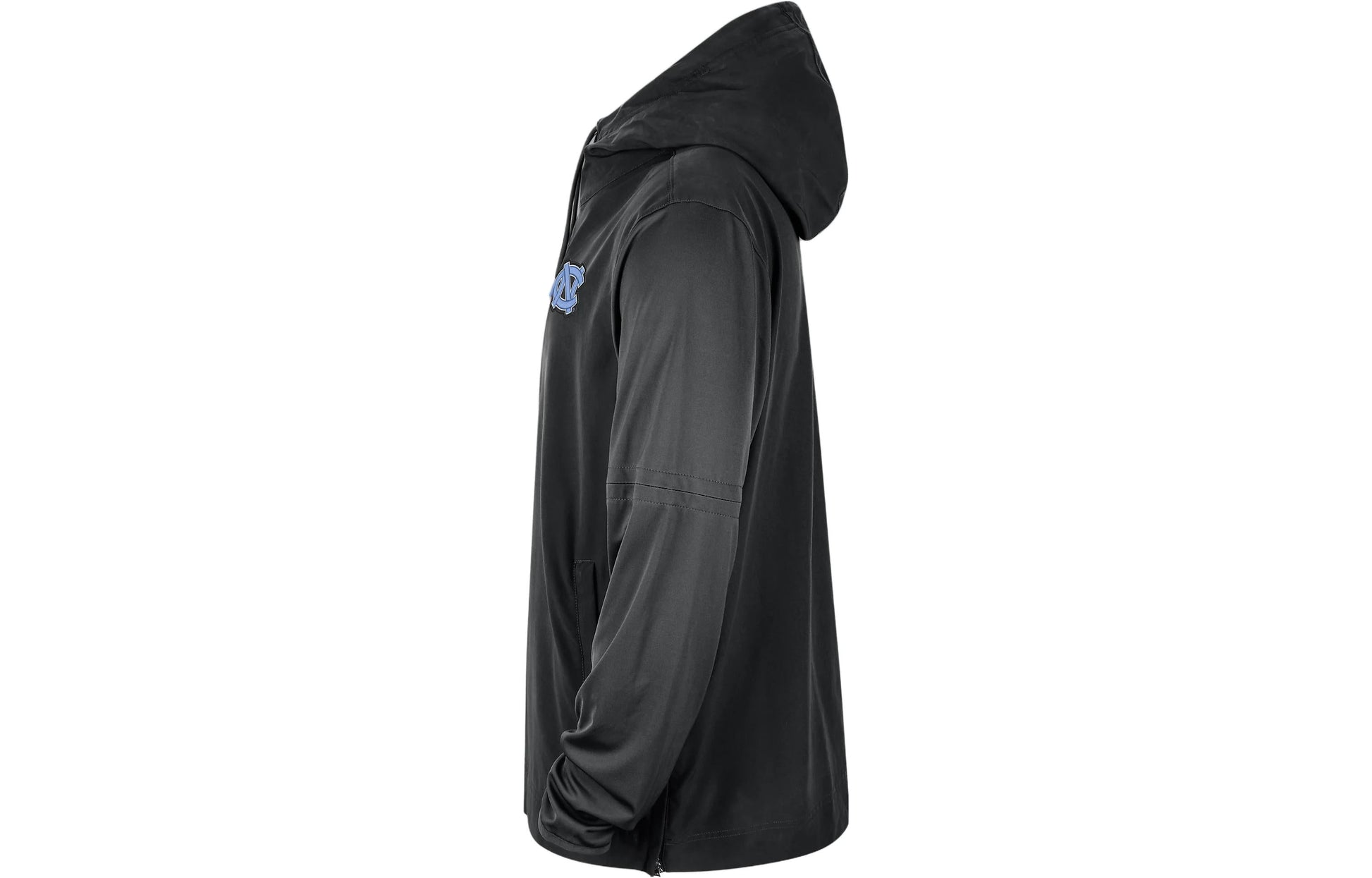 Air Jordan UNC Player College Long-Sleeve Woven Jacket 'Black' DZ9332-010