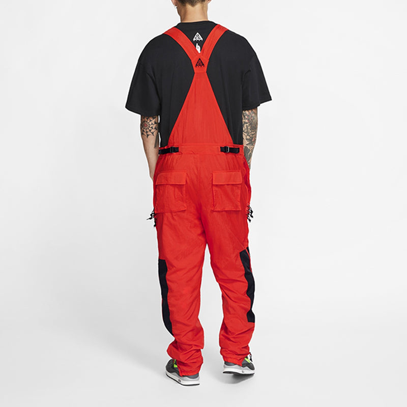 Nike Lab ACG Woven Overalls Habanero red CD7631-634