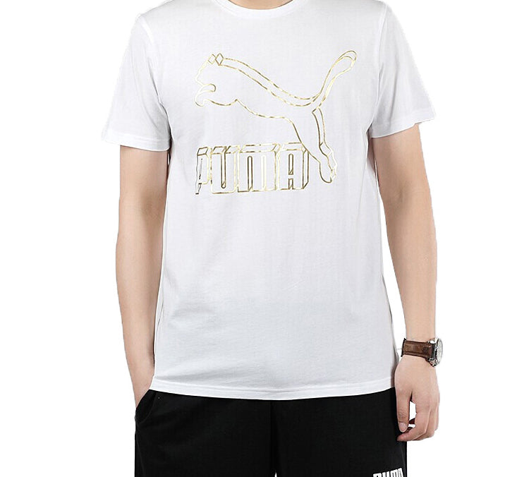 PUMA Classics Logo Short Sleeve TEE White 596535-62