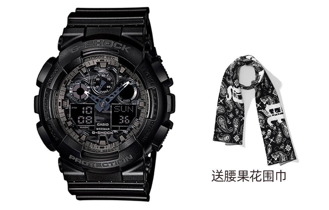 CASIO G-Shock Analog-Digital 'Black' GA-100CF-1APR