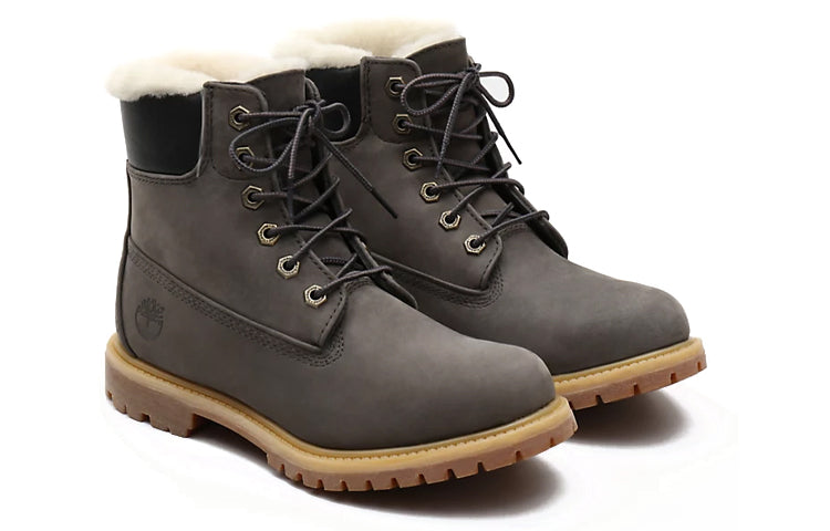 (WMNS) Timberland Premium 6-Inch Boots 'Dark Grey' A19U1039