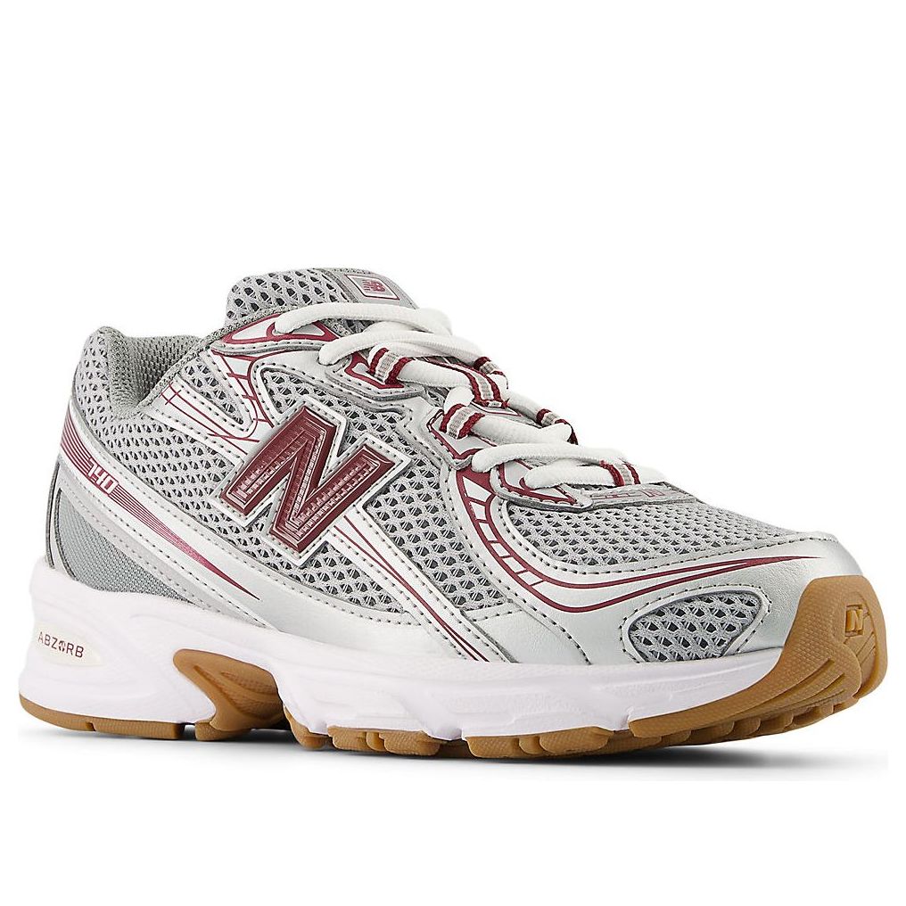 (GS) New Balance 740 'Silver Metallic Monarch Burgundy' GR740MS