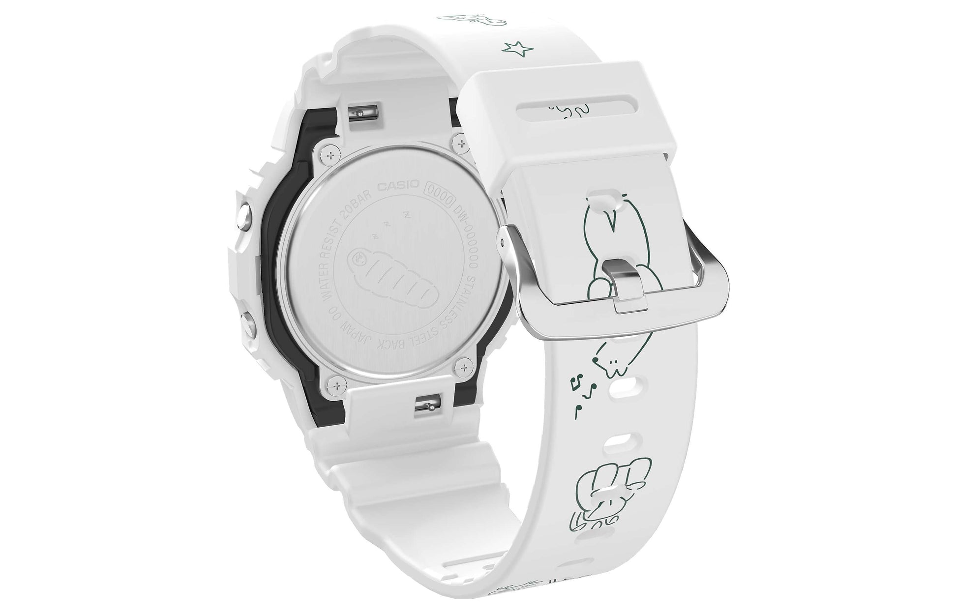 CASIO G-Shock Digital 'White' DWE-5610YU