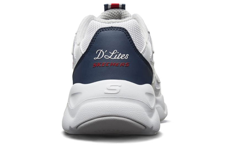 (WMNS) Skechers D'lites Airy 'White Blue Red' 88888105-WBLR