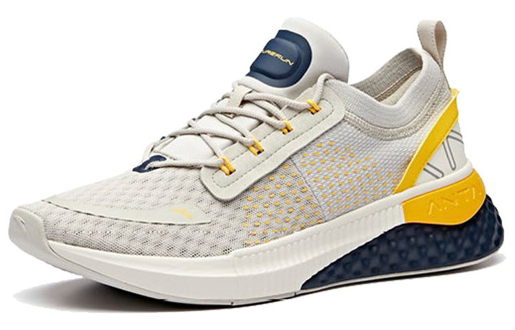 ANTA Run Collection 'Grey Yellow Navy' 11935551-2
