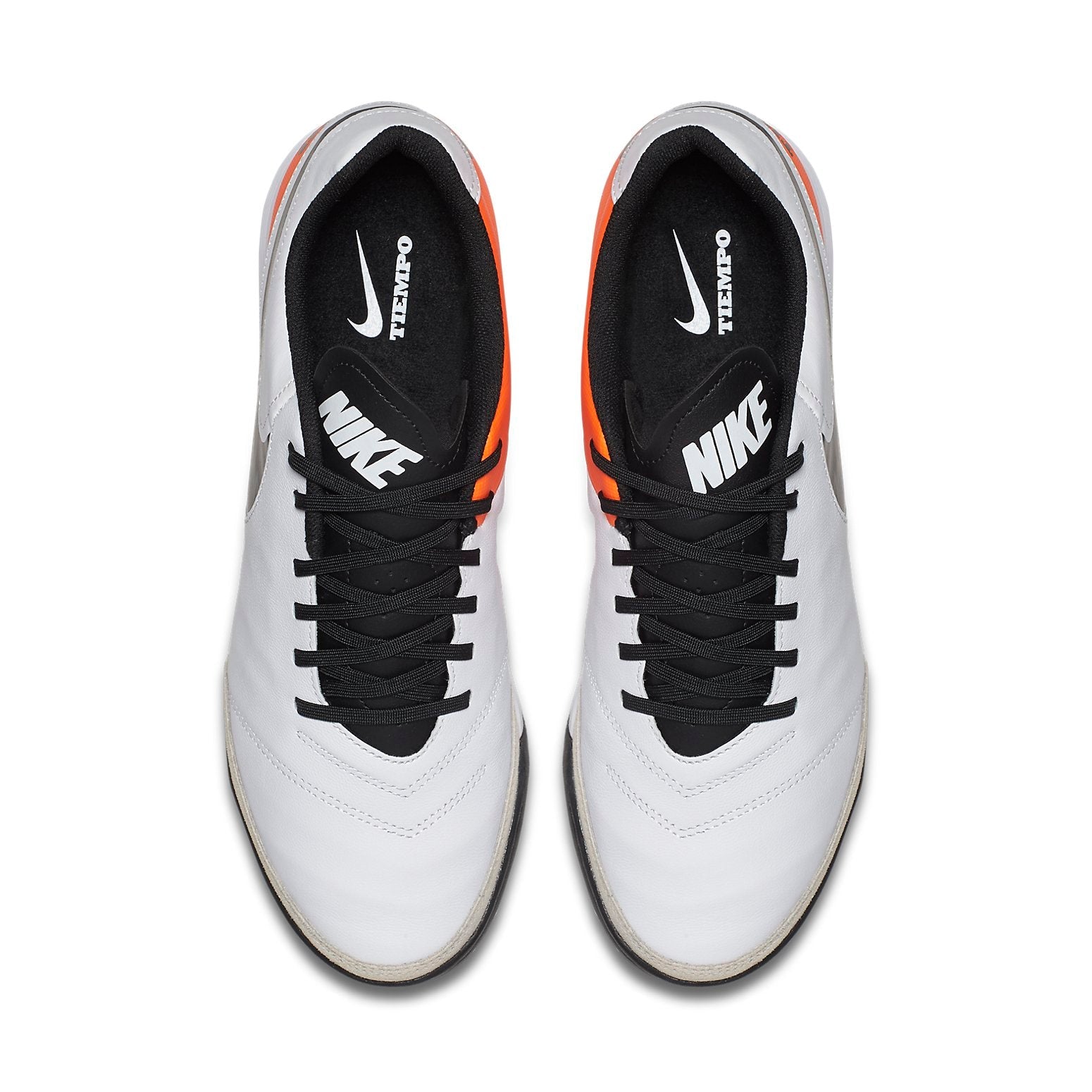 Nike Tiempo Genio II Leather Turf 'White Orange Black' 819216-108