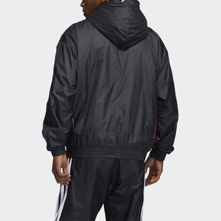 adidas Dame Vis Jkt Basketball Sports Hooded Jacket Black GL7106