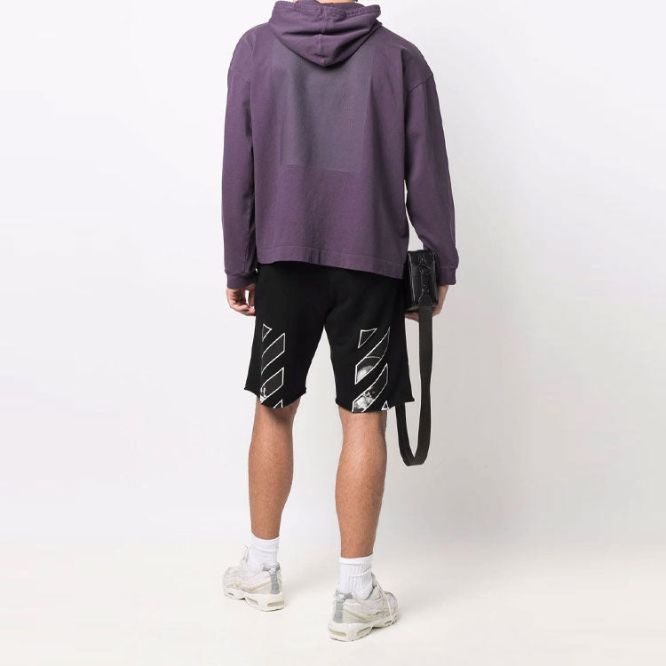 Off-White SS22 Sports Shorts Version Black OMCI006C99FLE0051001