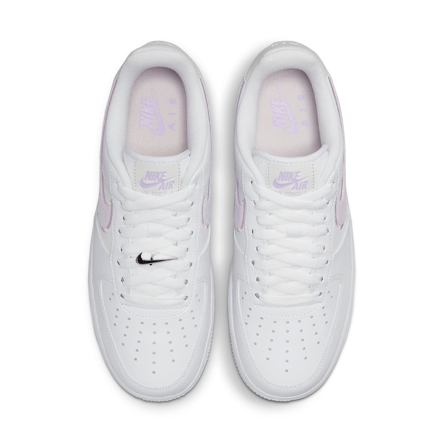 (WMNS) Nike Air Force 1 '07 Essential 'Chenille Swoosh - White Lilac' DN5056-100