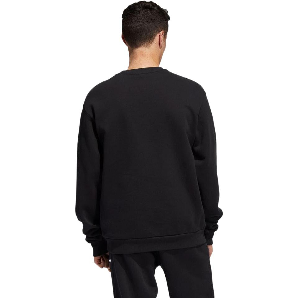 adidas Heavyweight Shmoofoil Crewneck Sweatshirt 'Black' HK9868