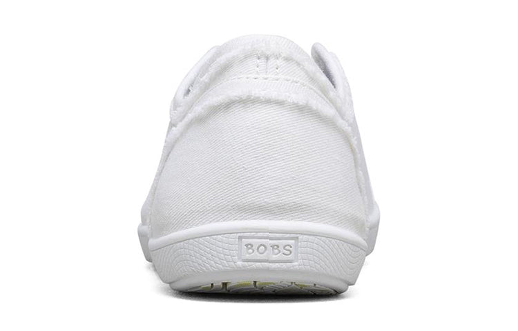 (WMNS) Skechers Bob s B Cute Casual Canvas Shoes White 33497-WNVR